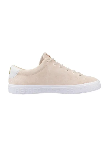 Pantofi Fred Perry din piele de căprioară maro