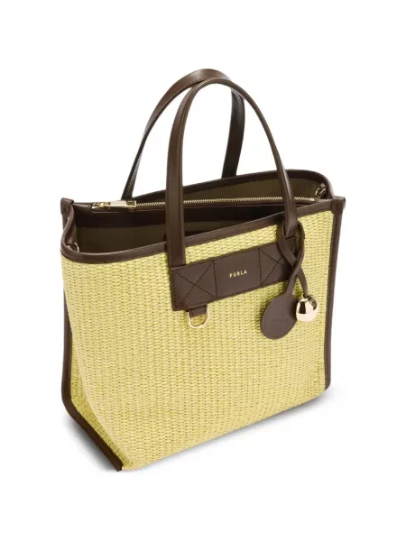 Geantă shopper Furla galben