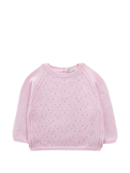 Sweter dziecięcy Knot różowy