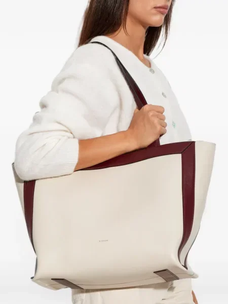 Geantă shopper Wandler din piele