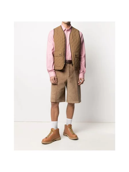 Kamizelka Dsquared2 pikowana brązowa