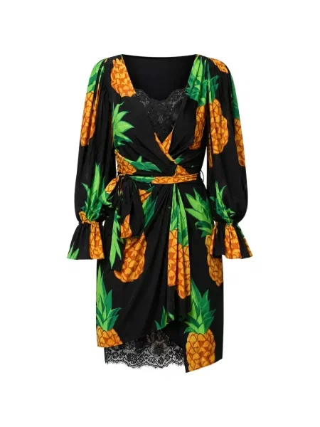 Rochie mini Dolce & Gabbana cu imagine plic negru