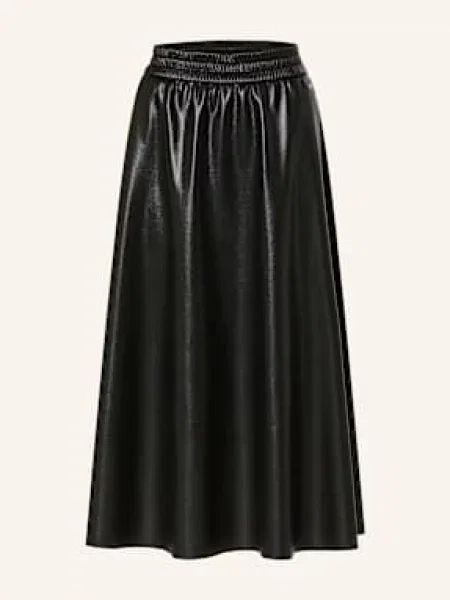 Raffaello Rossi Spódnica Smea Z Imitacji Skóry schwarz czarna