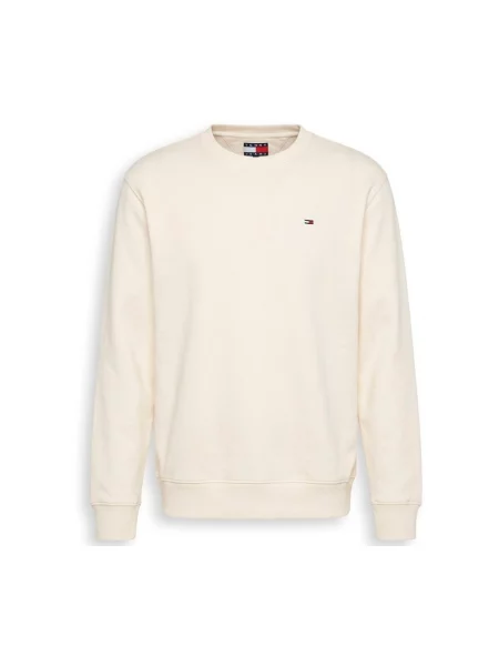 Pulover Tommy Jeans alb