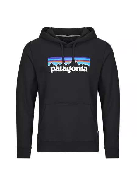Mikina Patagonia Logo Uprisal black čierna