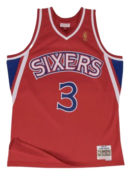 Košile Mitchell & Ness červená