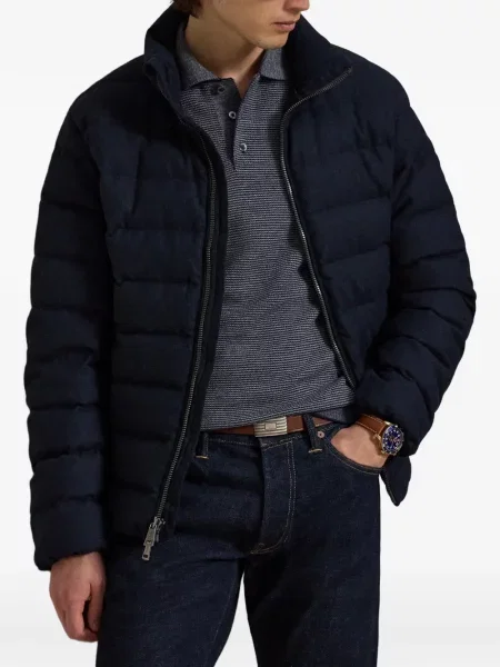 Ριγέ πλεκτό polo Rlx Ralph Lauren μπλε