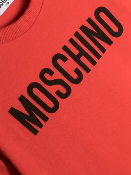Koszulka dziecięca Moschino czerwona