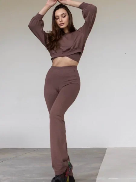 Брюки Totalfit коричневые