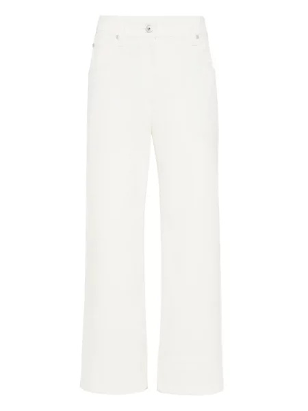 Pantaloni Brunello Cucinelli alb