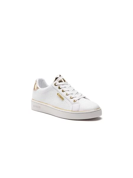Sneakersy GUESS Beckie/Active Lady/Leather Lik WHITE biela