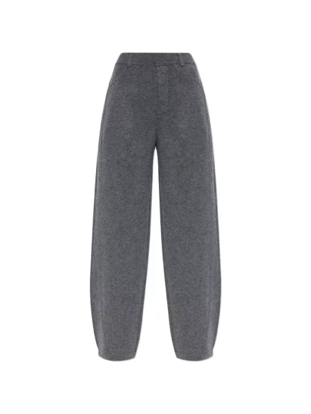 Pantaloni Lisa Yang din cașmir gri
