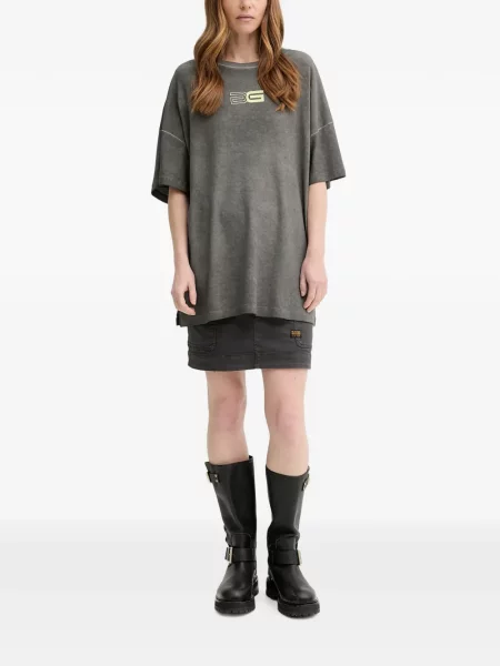 Scurt tricou Gestuz gri