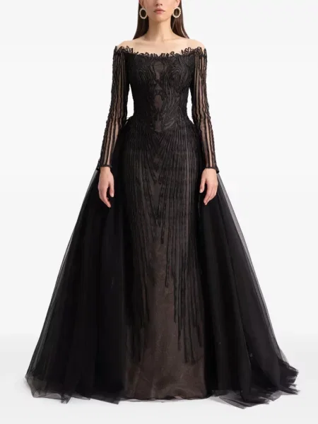 Rochie maxi Gemy Maalouf negru