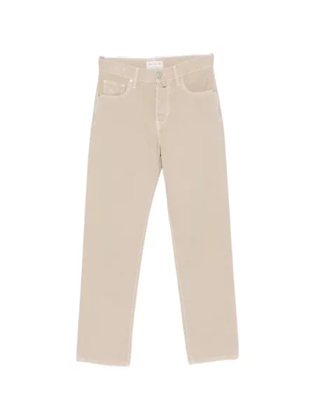 Straight fit džíny Jacob Cohen s výšivkou