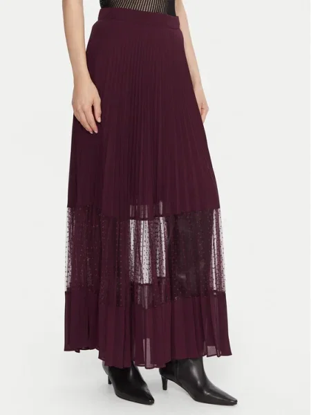 TWINSET Fustă maxi violet