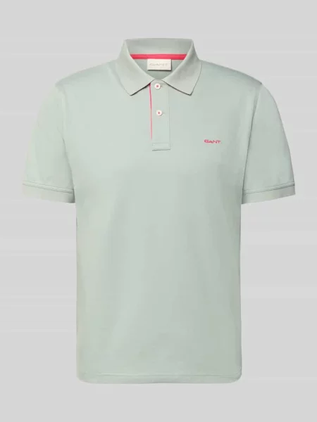 Koszulka polo o kroju regular fit z wyhaftowanym logo Gant