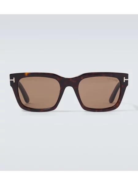Ochelari de soare Tom Ford maro