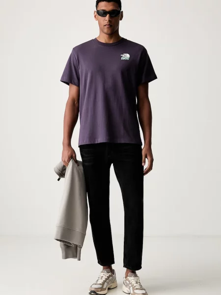 The North Face tričko pánske TNF RELAXED fialová