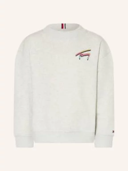 Tommy Hilfiger Mikina světle šedá