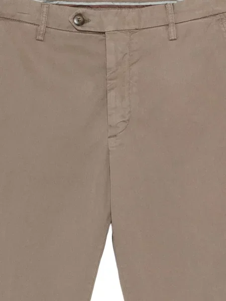 Pantaloni Canali plisate maro