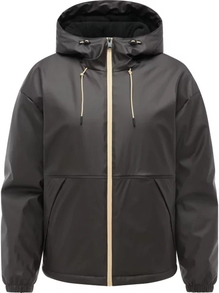 Ragwear Geacă funcțională Cezzy Rainy Warm Y maro închis / pastel galben