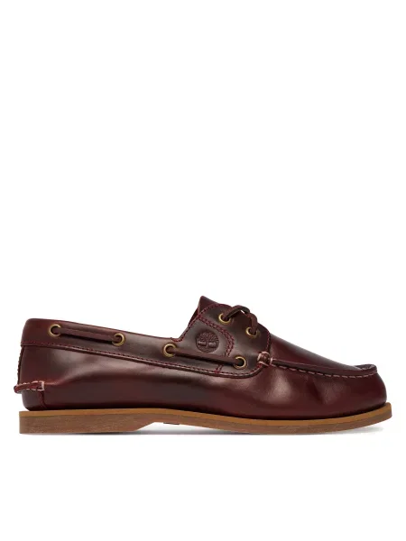 Κλειστά παπούτσια Timberland Classic Boat μπορντό
