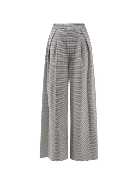 Pantaloni Actualee cu paiete negru