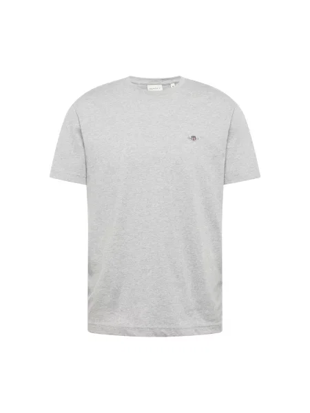 GANT Tricou bleumarin / amestecat / roşu închis gri