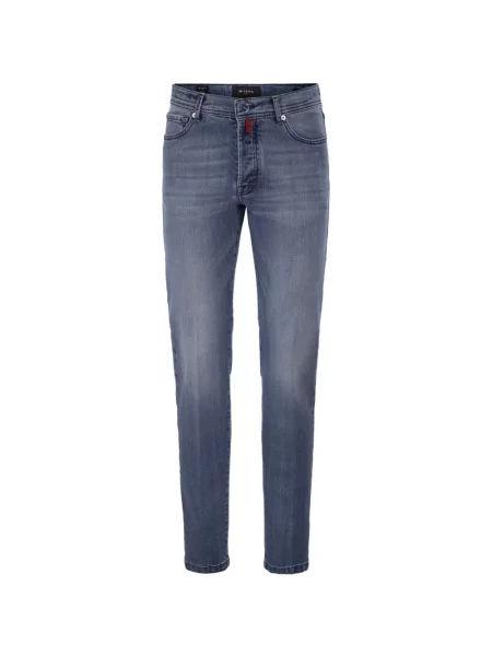 Blugi Kiton cu 5 buzunare albastru