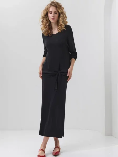 Спідниця максі TrikoBakh чорний