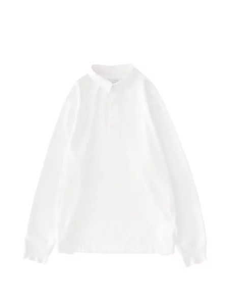 Поло тениска Studio Nicholson синьо