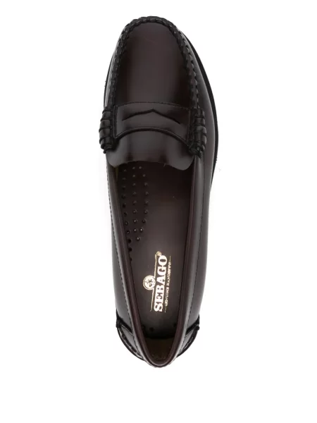 Pantofi loafer Sebago din piele maro