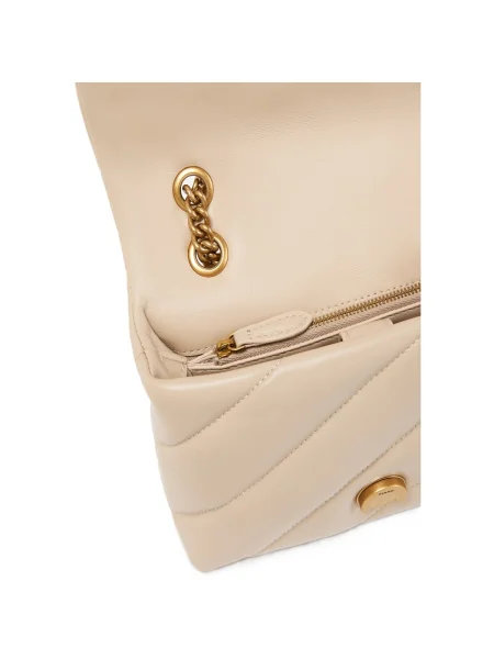 Crossbody kabelka Pinko béžová