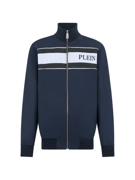 Geacă Philipp Plein cu imagine alergare albastru
