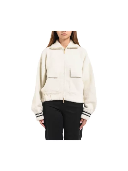 Kurtka bomber Akep biały