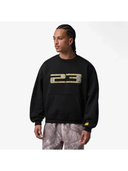 Суитшърт Jordan Brooklyn Realtree Crew-Neck Sweatshirt Black/ Bright Citron XXL черно