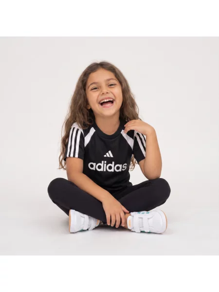 Tricou copii Adidas negru