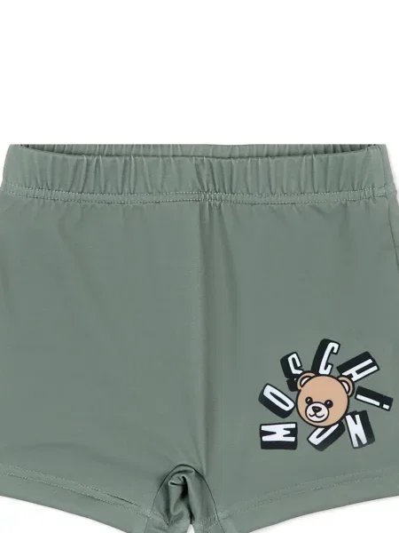 Kąpielówki dziecięce Moschino zielone