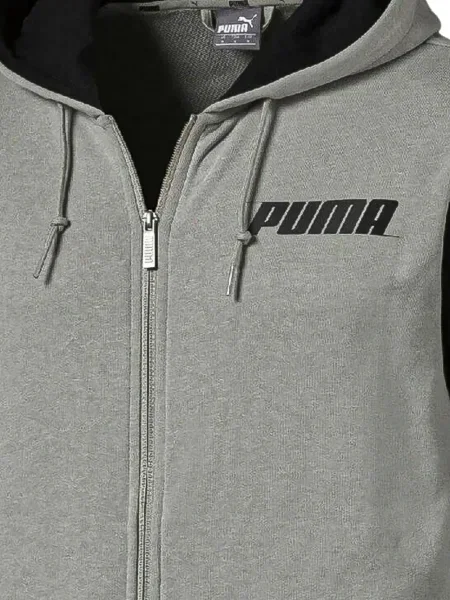 Hanorac cu glugă Puma gri