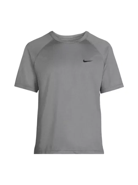 Koszulka sportowa Nike z krótkim rękawem szara