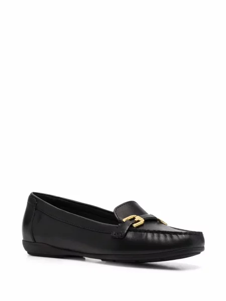 Pantofi loafer Geox din piele negru