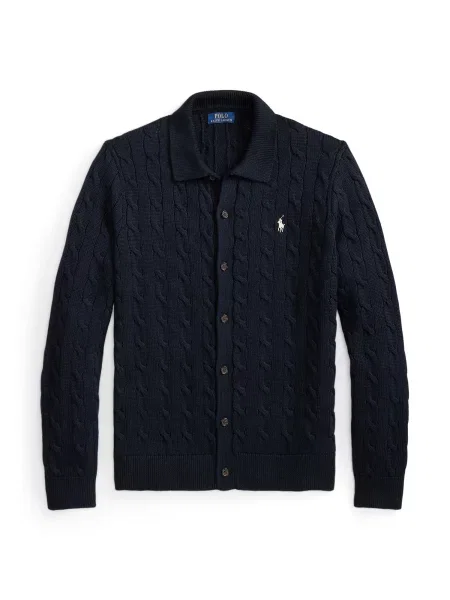 Polo Ralph Lauren Geacă tricotată bleumarin