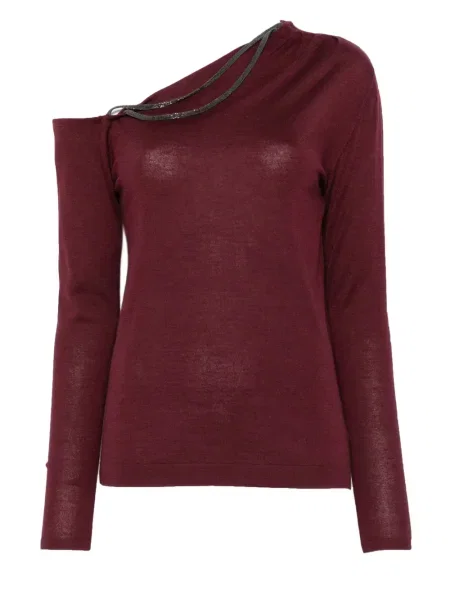 Colier Brunello Cucinelli roșu