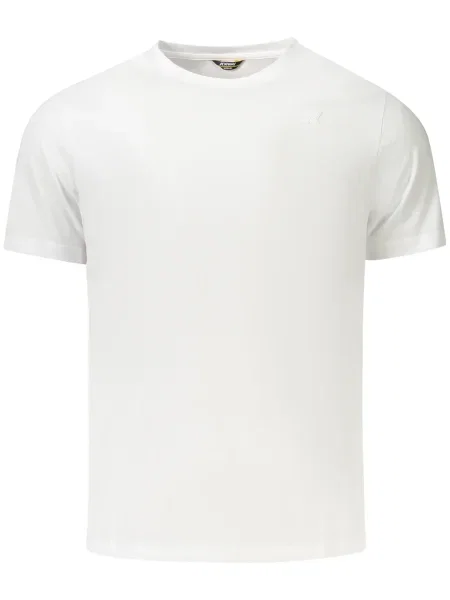 Tricou K-way scurt alb