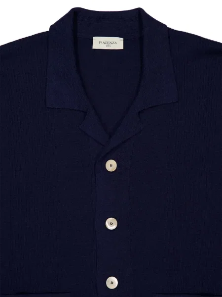 Ζακέτα Piacenza Cashmere κασμίρ μπλε