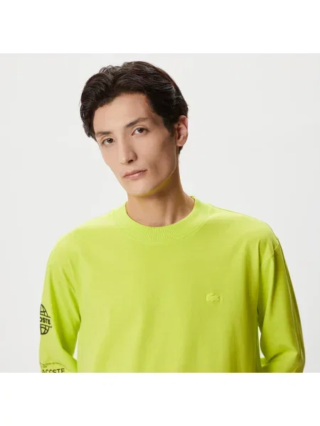 Lacoste Koszulka Lacoste żółta