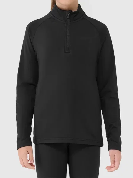 4F Bluza BIELIZNA DRAPANA czarna