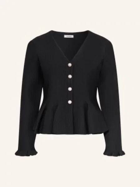 Sandro Kardigan schwarz czarny