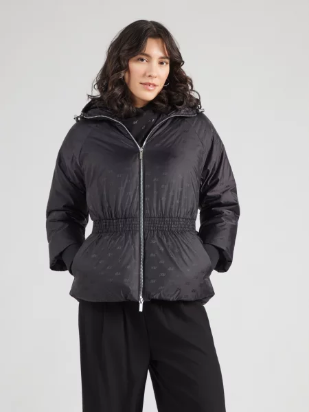 ARMANI EXCHANGE Prechodná bunda sivá čierna